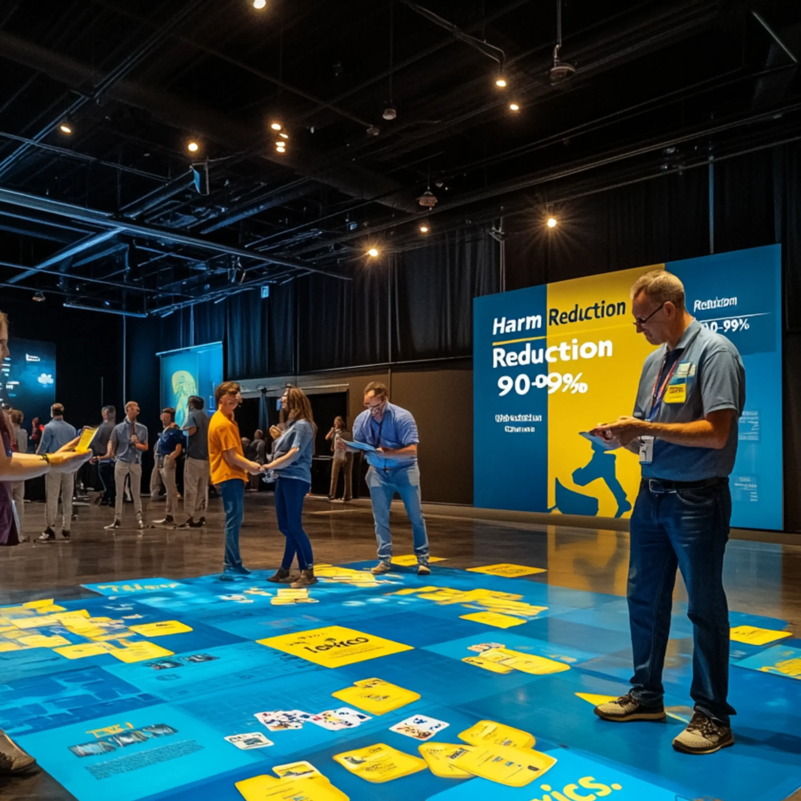 Actividad grupal corporativa para fomentar trabajo en equipo