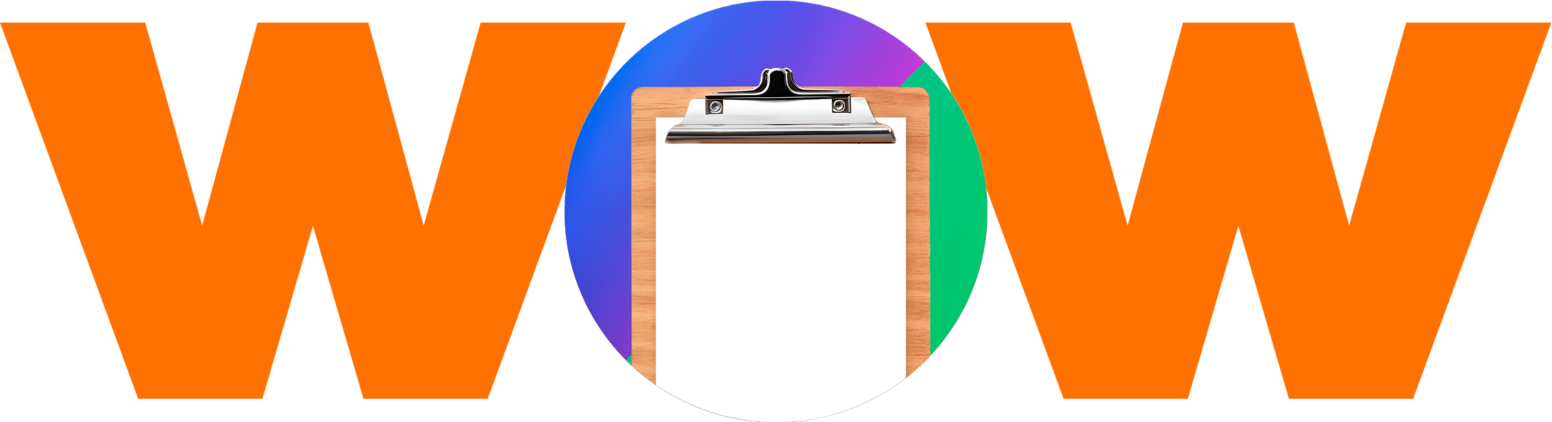 Logo de Wow Factory con ícono de coordinación de eventos empresariales.